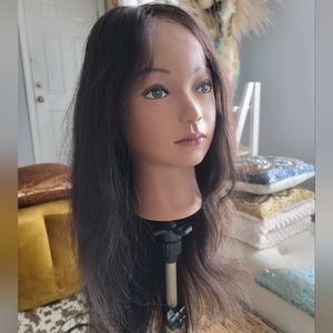 MOTHERS DAY SALE! 100% Human Hair Lace Front Wig color #2